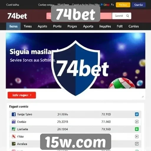 Avaliação de segurança no site de apostas 74bet