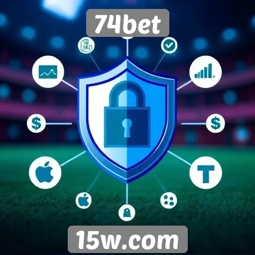 Recursos de segurança no site 74bet